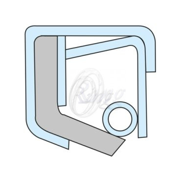 Манжета армированная 70x95x10 GPV NBR PN029403