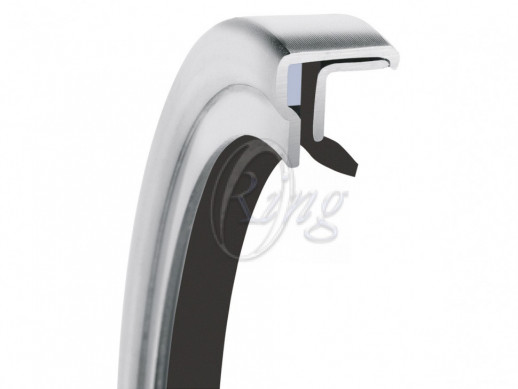 PS-SEAL® Уплотнение вала, Single Lip with GYLON Black Lip, FKM, 105.00 мм X 140.00 мм X 12.00 мм , 5.00 мм Макс. давление 5 бар