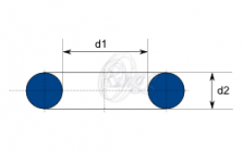 Кольцо O-ring 26.5x3 NBR70